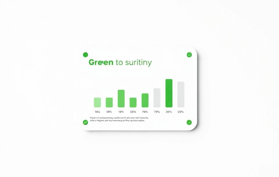 Simple green nutrition analysis card